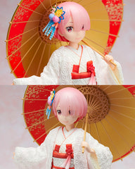Re:Zero Starting Life in Another World - F:Nex - Ram (White Kimono Ver.) 1/7 Scale Figure