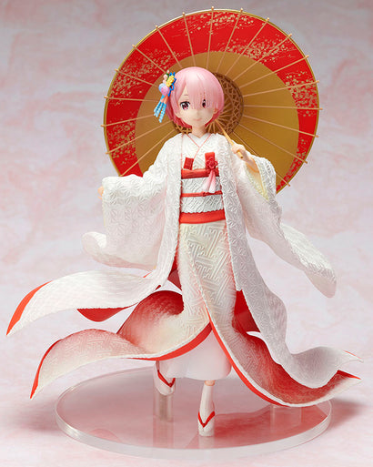 Re:Zero Starting Life in Another World - F:Nex - Ram (White Kimono Ver.) 1/7 Scale Figure