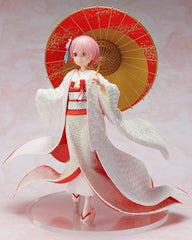 Re:Zero Starting Life in Another World - F:Nex - Ram (White Kimono Ver.) 1/7 Scale Figure