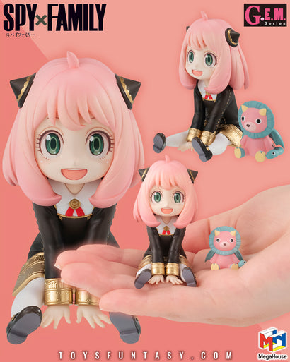 Spy x Family - Megahouse G.E.M. Series - Anya Forger Palm Size (With Bonus Gift)