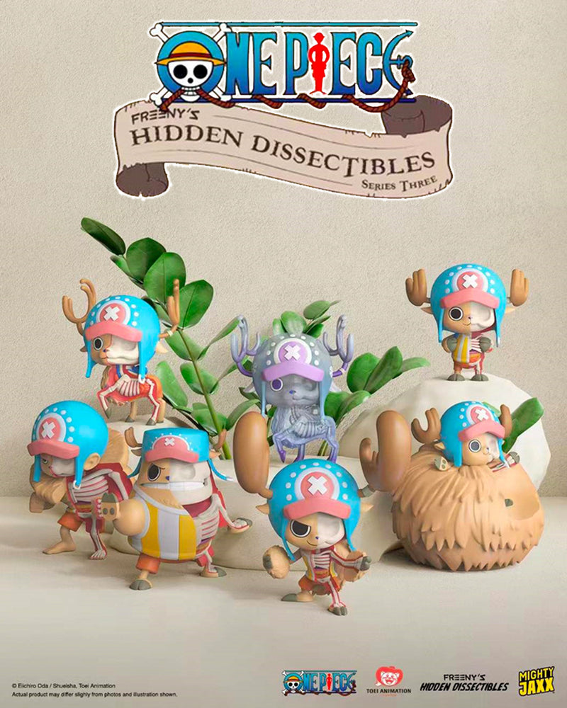 Mighty Jaxx on X: #MonsterPoint is not enough! Complete your collection of  #Chopper transformation points with the Freeny's Hidden Dissectibles:  #OnePiece (Series 3). 😉 Collect them all on   #mightyjaxx @gummifetus #fhd #